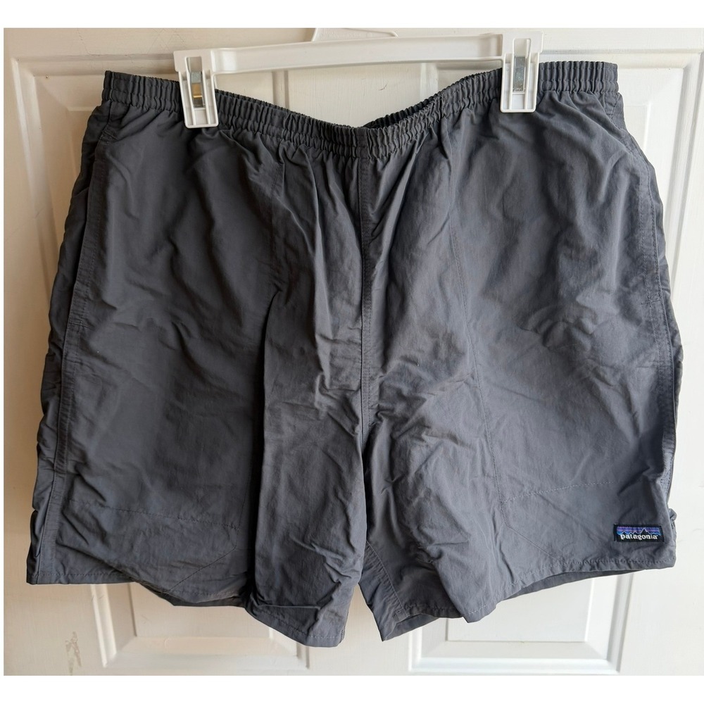 Patagonia‎ Men's Forge Grey XL Baggies Longs 7" Inseam Hybrid Swim Active Shorts
